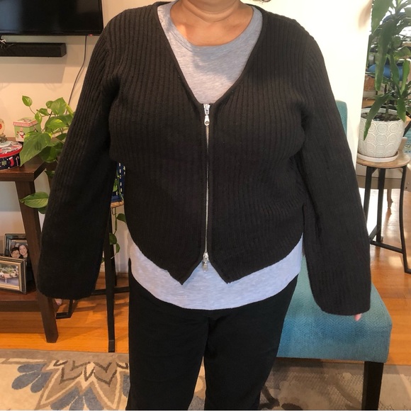 Made with Love black sweater new 2x - Picture 8 of 10